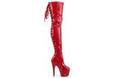 botte-rouge-vernis-talon-18cm-sillage-magnetique