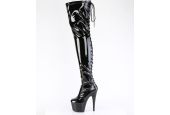 botte-haute-noire-brillante-lacets-dos-plateforme-lbdht botte-haute-noire-brillante-lacets-dos-plateforme-lbdht