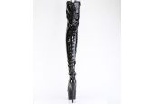 cuissarde-noire-vernie-stiletto-look-corset-jambe-pleaser cuissarde-noire-vernie-stiletto-look-corset-jambe-pleaser