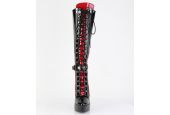 bottes-plateforme-noir-verni-lacets-arriere-sexy-chic bottes-plateforme-noir-verni-lacets-arriere-sexy-chic
