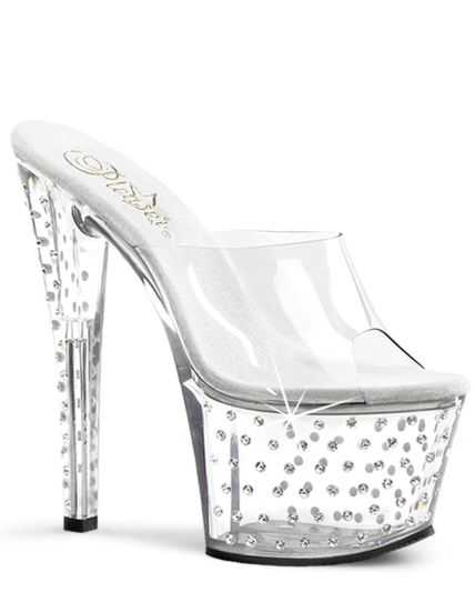 Mule Scintillante Stardust-701-Clear