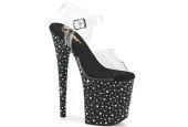 modèle-transparent-base-noire-strass-multi-tailles-pleaser-stardance-808 modèle-transparent-base-noire-strass-multi-tailles-pleaser-stardance-808