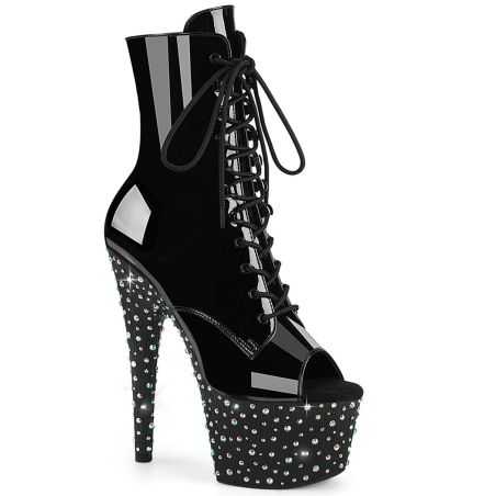 bottines-pole-dance-noires-plateforme-7cm-cristaux-multidimensionnels-stardance-1021-pleaser
