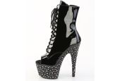 bottines-spectacle-noires-cristaux-diamant-talon-haut-17cm-glamour