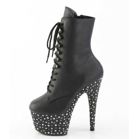 bottines-a-lacets-noires-mates-strass-ajustables-confort-technique-pole-dance