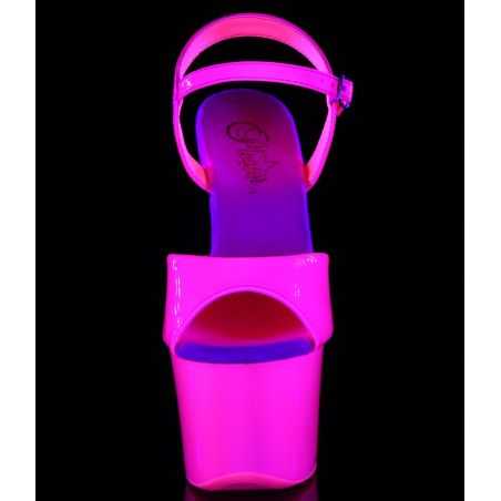 sandale-rose-neon-integral-reactif-uv-talon-18cm-pleaser-sky-309uv