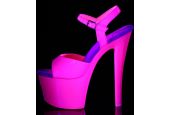 chaussure-pole-dance-rose-fluo-brillante-sous-neon-lbdht chaussure-pole-dance-rose-fluo-brillante-sous-neon-lbdht