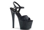visuel-sandale-noire-paillettes-holographiques-iridescentes-talon-18cm-pleaser-sky-309mmg