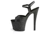 chaussure-pole-dance-noire-scintillante-multi-glitter-lbdht