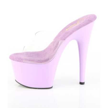 Mules couleur lavande Pleaser idéales pour une touche douce, originale et tendance