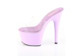 Mules couleur lavande Pleaser idéales pour une touche douce, originale et tendance