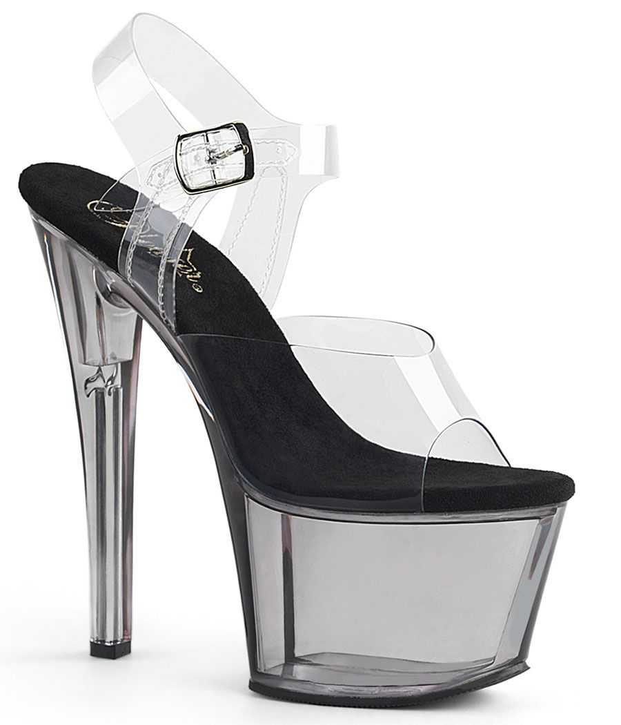 sandale-transparente-plateforme-teintee-smoke-talon-18cm-pleaser-sky-308t sandale-transparente-plateforme-teintee-smoke-talon-18cm-pleaser-sky-308t