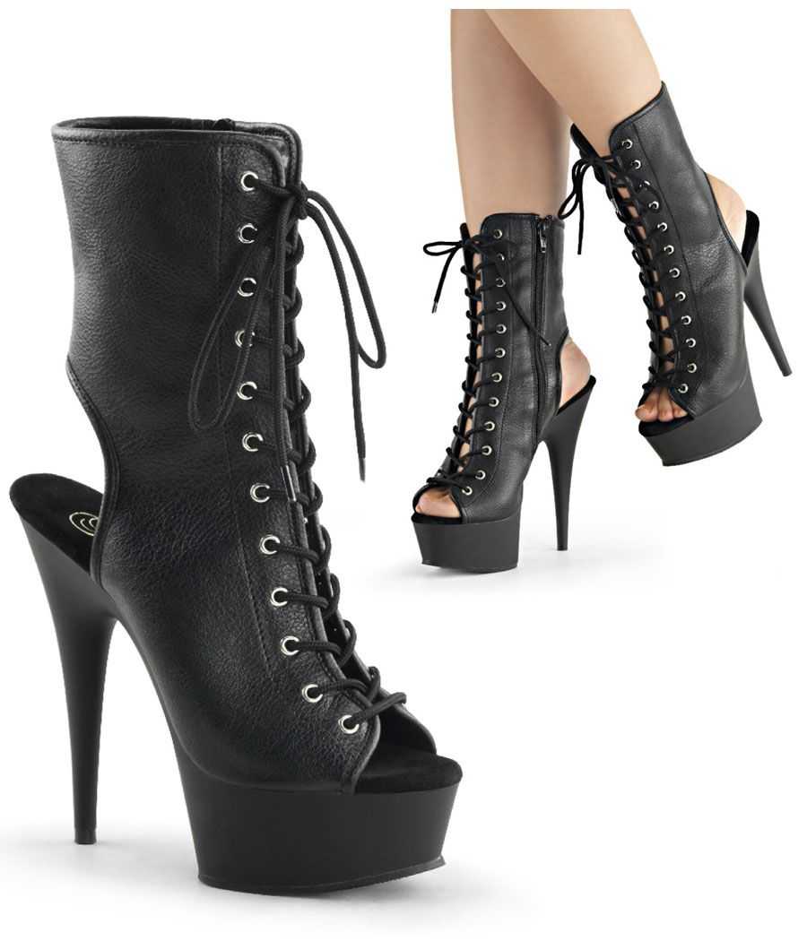 bottines-pole-dance-noires-mates-ajourées-talon-bout-ouverts-pleaser bottines-pole-dance-noires-mates-ajourées-talon-bout-ouverts-pleaser