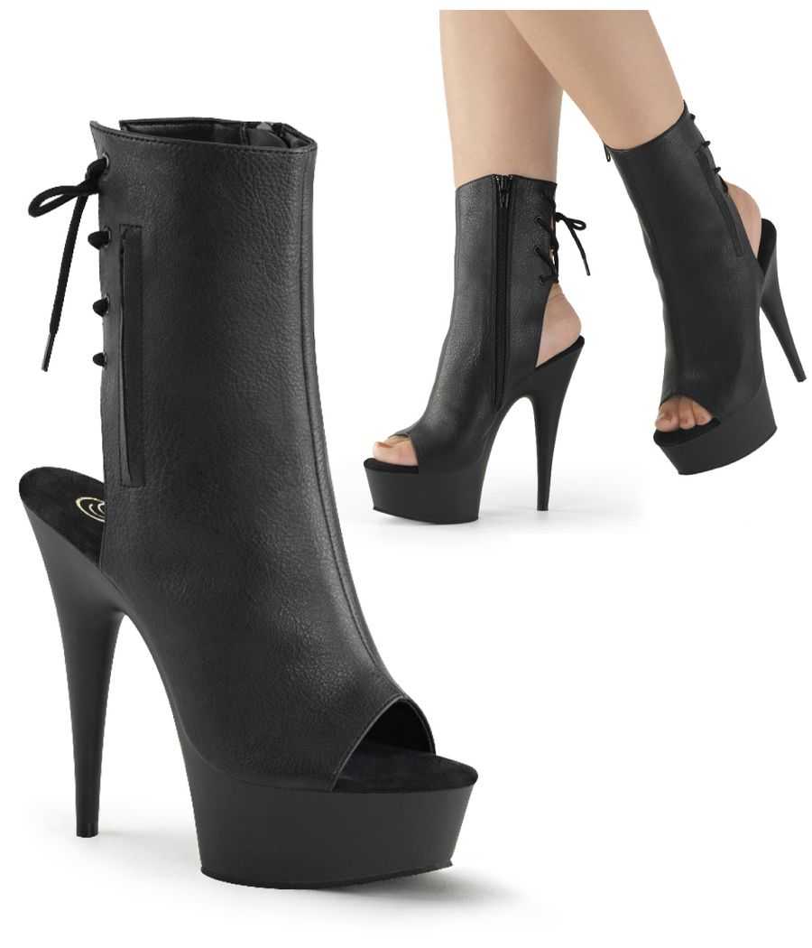 bottines-pole-dance-noires-mates-bout-ouvert-poche-secrete-pleaser bottines-pole-dance-noires-mates-bout-ouvert-poche-secrete-pleaser