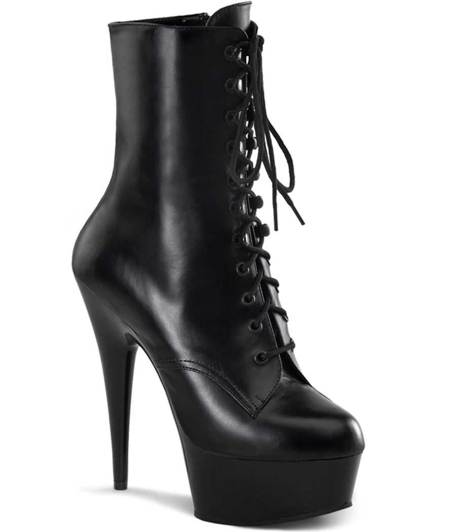 bottines-pole-dance-noires-mates-plateforme-4cm-talon-15cm-delight-1020-pleaser bottines-pole-dance-noires-mates-plateforme-4cm-talon-15cm-delight-1020-pleaser