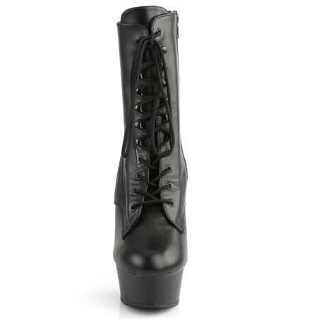 bottines-pole-dance-noires-mates-cuir-synthetique-plateforme-confort-pleaser