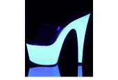 Mules réactives aux UV Pleaser idéales pour le pole dance, les clubs, la scène et les spectacles nocturnes Mules réactives aux UV Pleaser idéales pour le pole dance, les clubs, la scène et les spectacles nocturnes