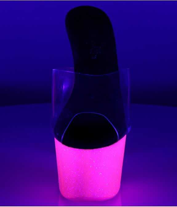 mule-pailletaee-rose-fluo-adore-701uvg-lbdht