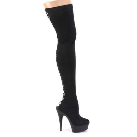 stiletto-cuissarde-vernie-noire-grande-taille-46-stretch-lacets-pleaser