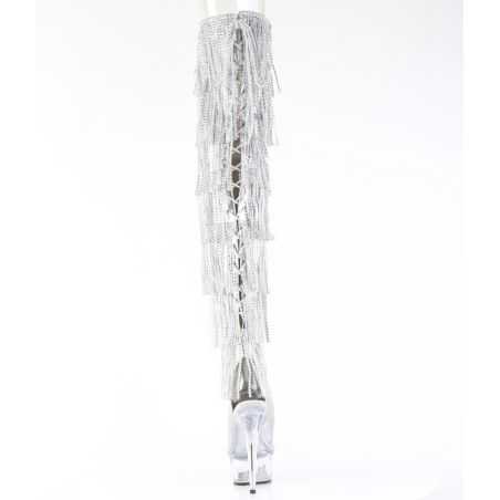 cuissarde-sexy-bijou-argentee-laçage-dos-talon-haut-pleaser