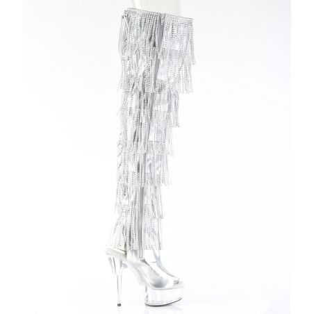 stiletto-cuissarde-holographique-argent-franges-diamants-pleaser