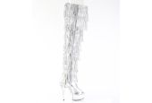stiletto-cuissarde-holographique-argent-franges-diamants-pleaser stiletto-cuissarde-holographique-argent-franges-diamants-pleaser