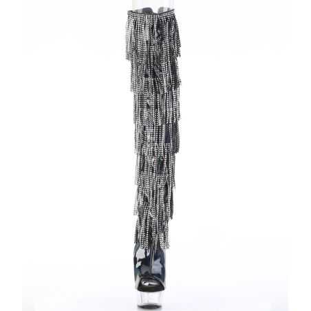 chaussure-pole-dance-cuissarde-noir-holographique-strass-lbdht