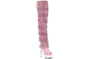 cuissarde-holographique-rose-bout-ouvert-franges-strass-roses-15cm-pleaser-delight-3017hg-rsf cuissarde-holographique-rose-bout-ouvert-franges-strass-roses-15cm-pleaser-delight-3017hg-rsf