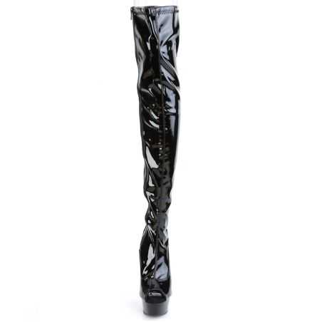 chaussure-pole-dance-cuissarde-peep-toe-vernis-noir-lbdht