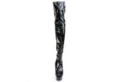 chaussure-pole-dance-cuissarde-peep-toe-vernis-noir-lbdht