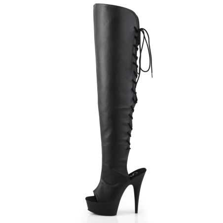 botte-spectacle-noir-mat-style-corset-laçage-dorsal-delight