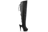 stiletto-botte-noire-vegan-grande-taille-46-bout-ouvert-pleaser stiletto-botte-noire-vegan-grande-taille-46-bout-ouvert-pleaser