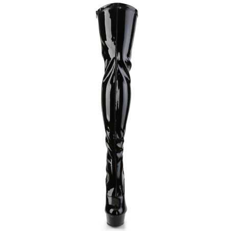 chaussure-pole-dance-cuissarde-vernis-noir-laçage-dos-lbdht
