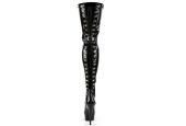 cuissarde-sexy-cuisse-vernie-noire-moulante-lacets-dos-talon-haut-pleaser