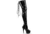 stiletto-cuissarde-noire-vernie-grande-taille-46-stretch-lacets-pleaser