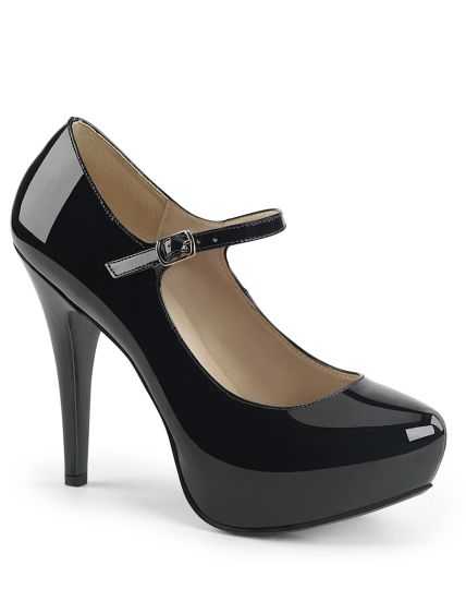 Escarpins Mary Jane CHLOE-02 à Plateforme Cachée