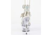 chaussure soiree strass argent clous metal delight