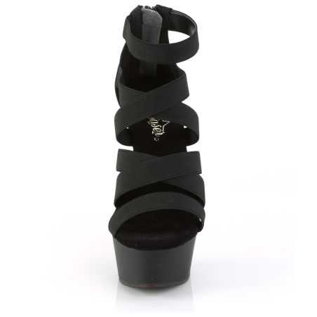 sandale-pleaser-delight-658-noir-mat-clous