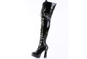 cuissarde-grande-taille-noire-vernie-pleaser-electra-3023 cuissarde-grande-taille-noire-vernie-pleaser-electra-3023