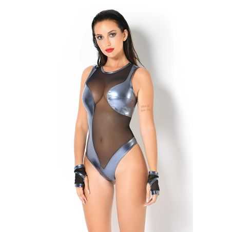 body-sexy-vinyle-bleu-metallise-catanzaro-bicolore