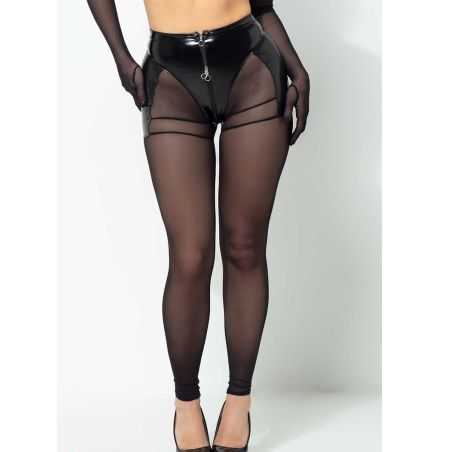 legging-jaguar-catanzaro-vinyle-noir-resille-transparente
