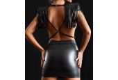 mini-jupe-reglisse-catanzaro-noir-aspect-cuir-stretch mini-jupe-reglisse-catanzaro-noir-aspect-cuir-stretch
