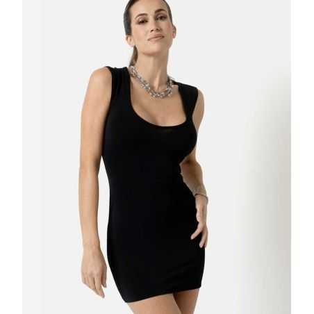 robe-noire-lycra-resille-brittany-catanzaro