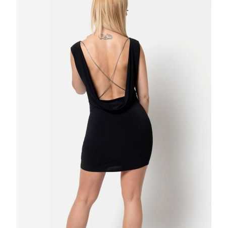 robe-cannes-catanzaro-noir-dos-nu-brillant