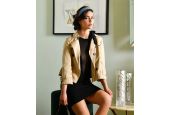 Robe courte moulante asymétrique avec décolleté résille Catanzaro PF702914V8 Robe courte moulante asymétrique avec décolleté résille Catanzaro PF702914V8