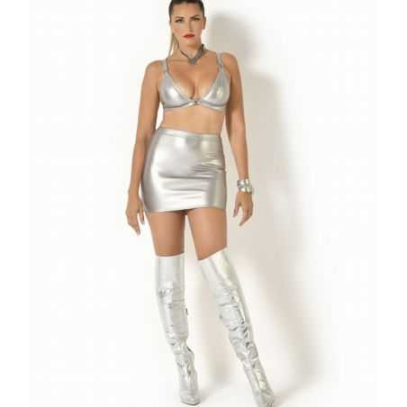 lingerie-futuriste-argentee-ornements-metal-catanzaro