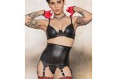 porte-jarretelles-6-brides-wetlook-noir-nell-catanzaro porte-jarretelles-6-brides-wetlook-noir-nell-catanzaro