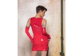 jupe-vinyle-rouge-grande-taille-ajustee-catanzaro
