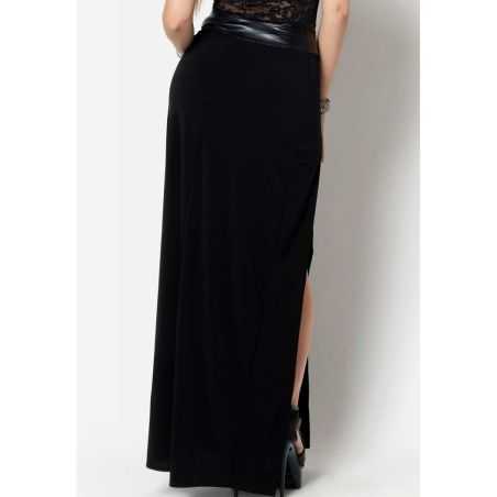 tenue-de-soiree-chic-lycra-noir-catanzaro