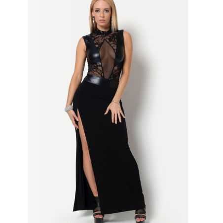 jupe-spectacle-longue-lycra-extensible-catanzaro-france